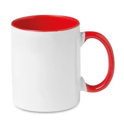 Tazón asa e interior color